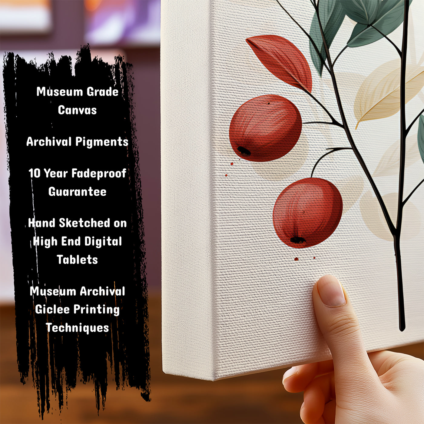Information about Boho Canvas Art
