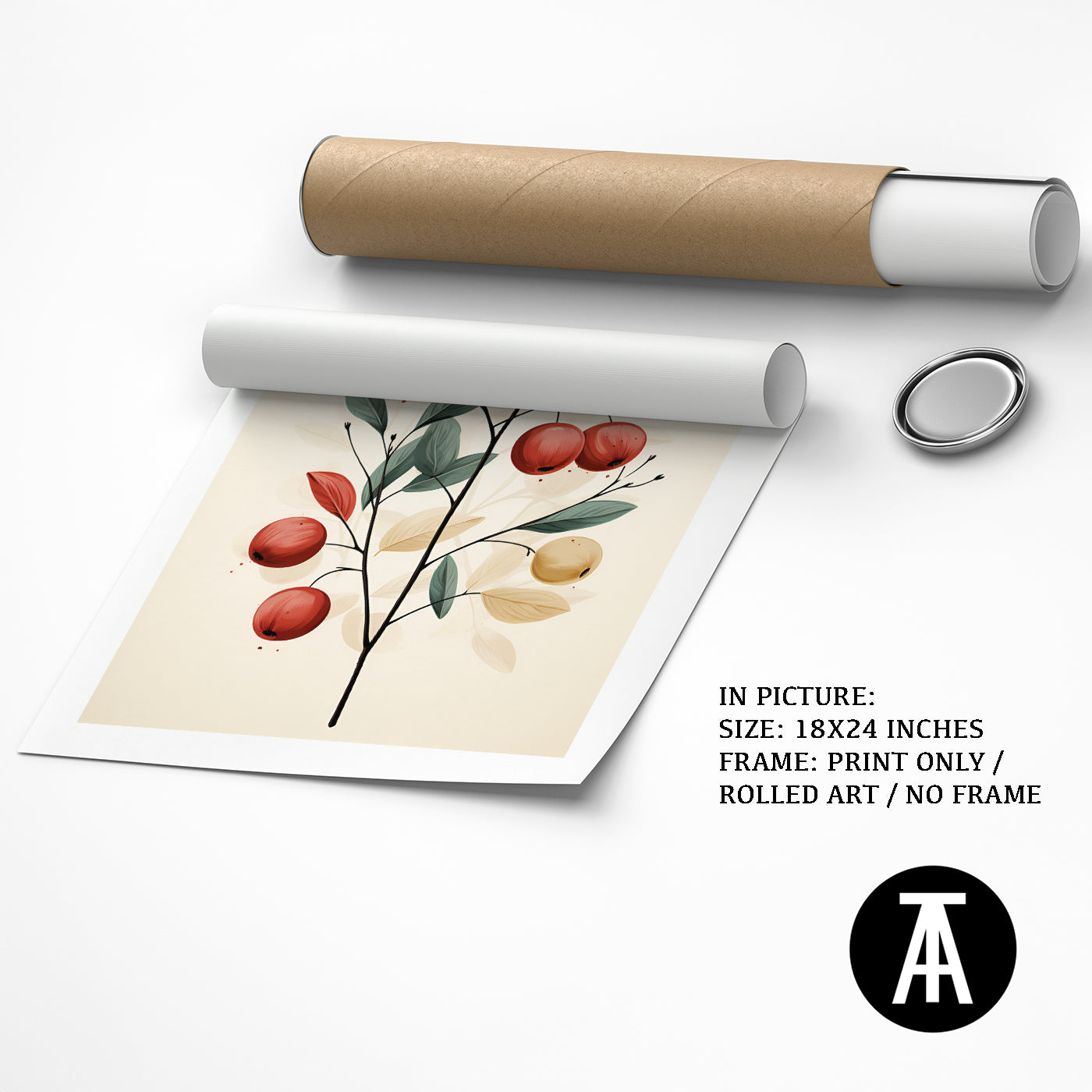 Artwork as Print Only or Rolled Art