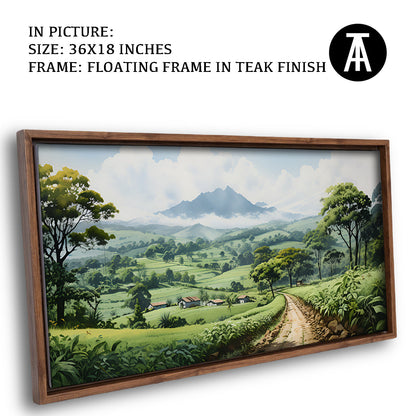 Artwork in Floating Frame