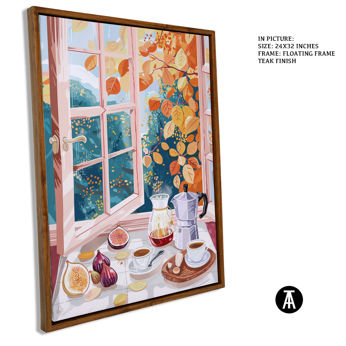 Artwork in Floating Frame