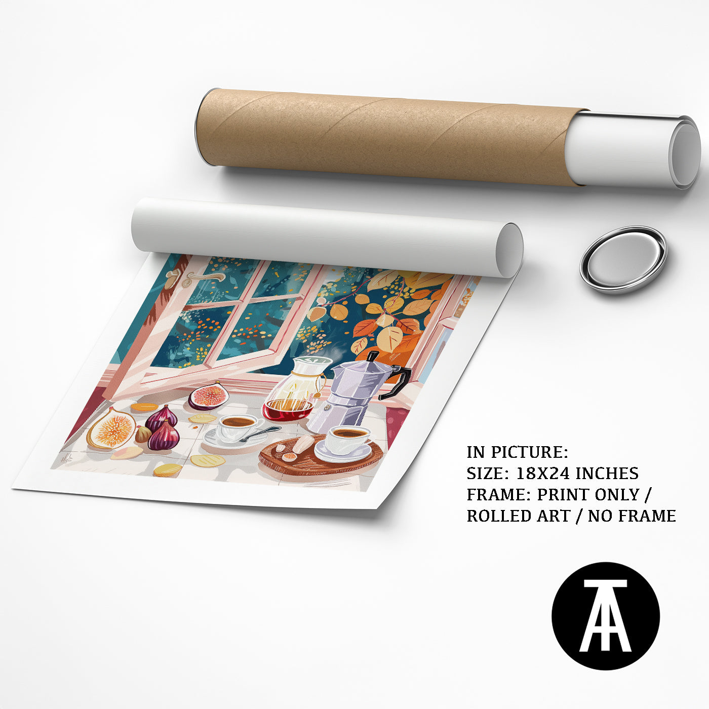 Artwork as Print Only or Rolled Art