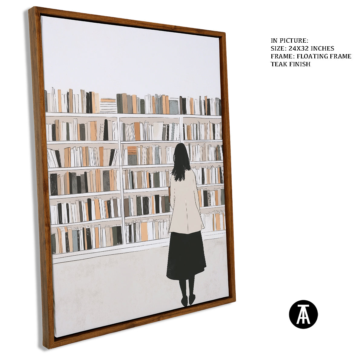 Artwork in Floating Frame