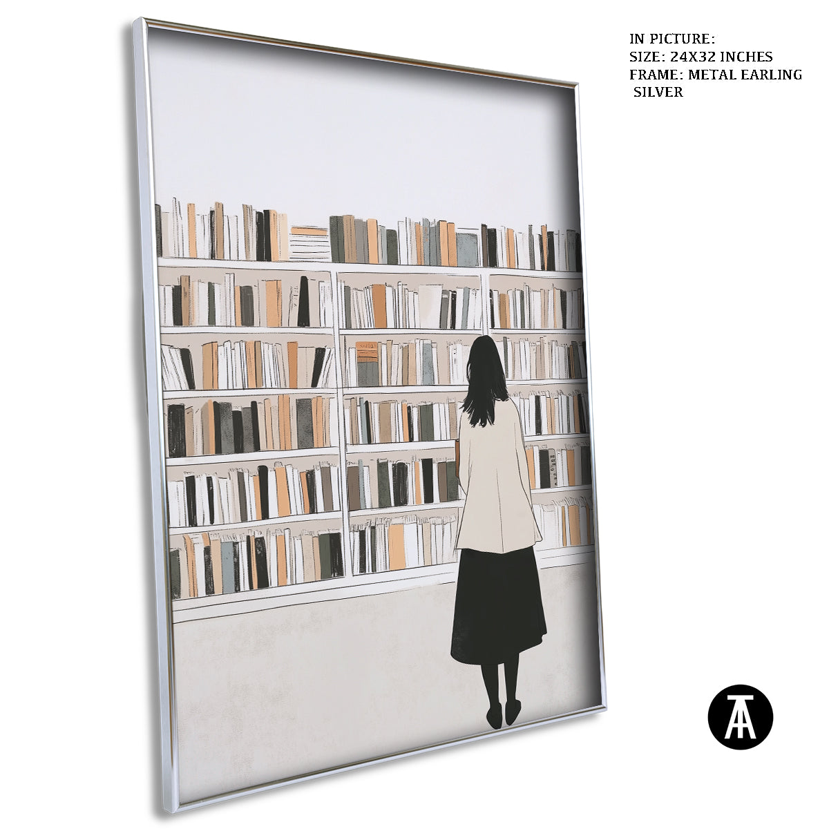 Artwork in Black Frame