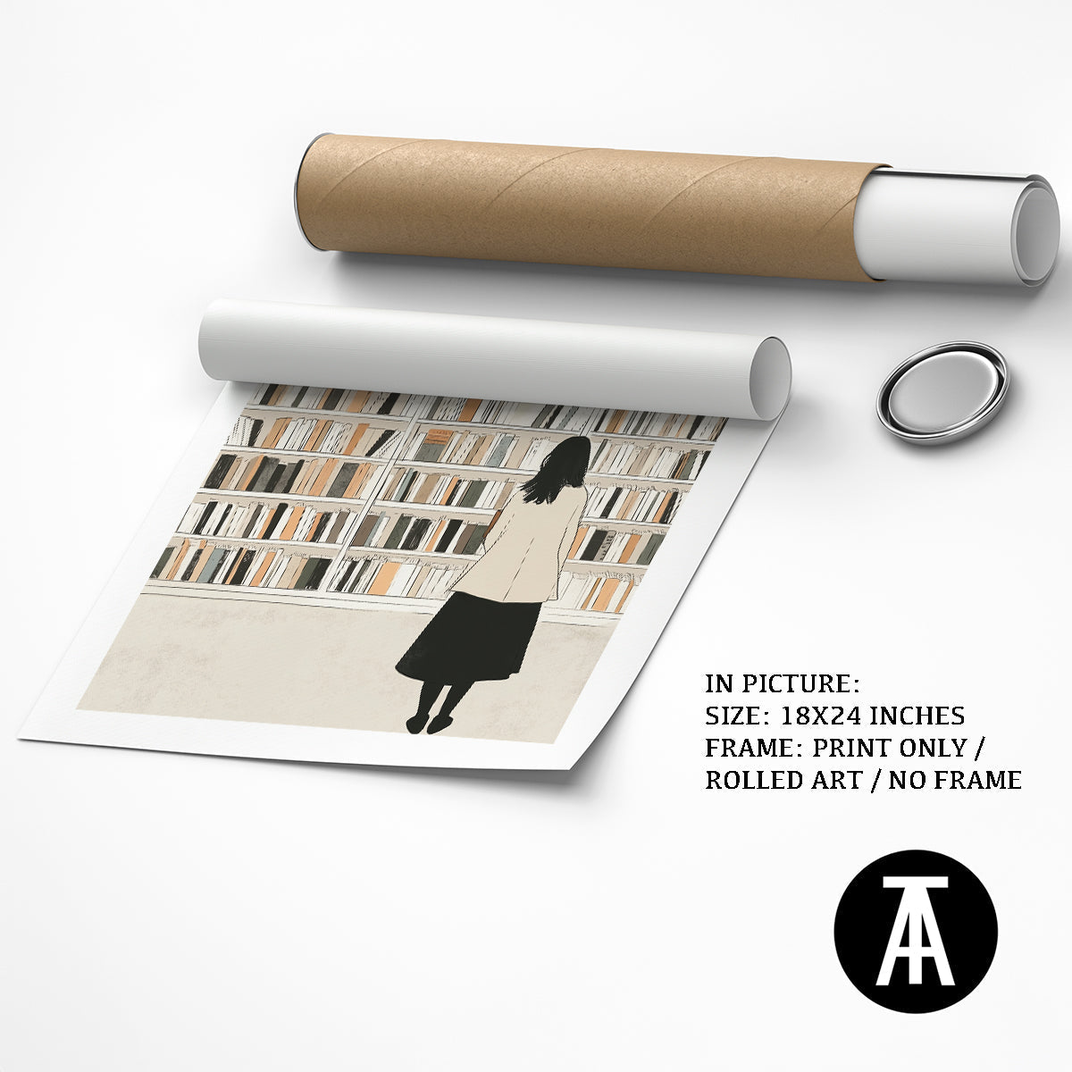 Artwork as Print Only or Rolled Art