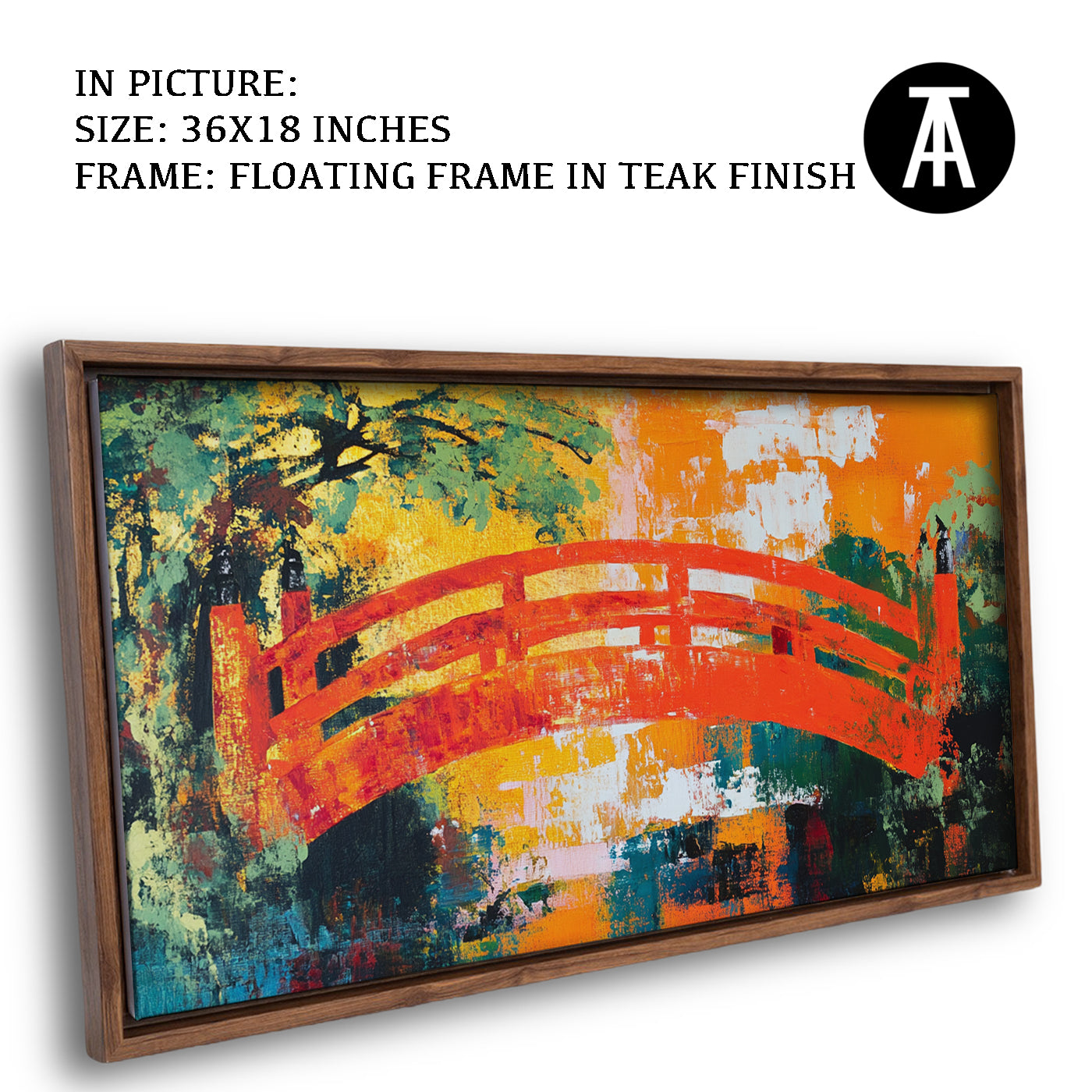 Artwork in Floating Frame