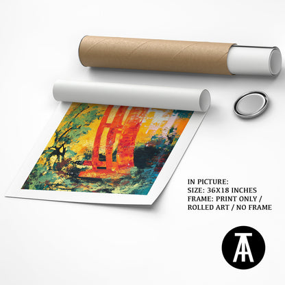 Artwork as Print Only or Rolled Art
