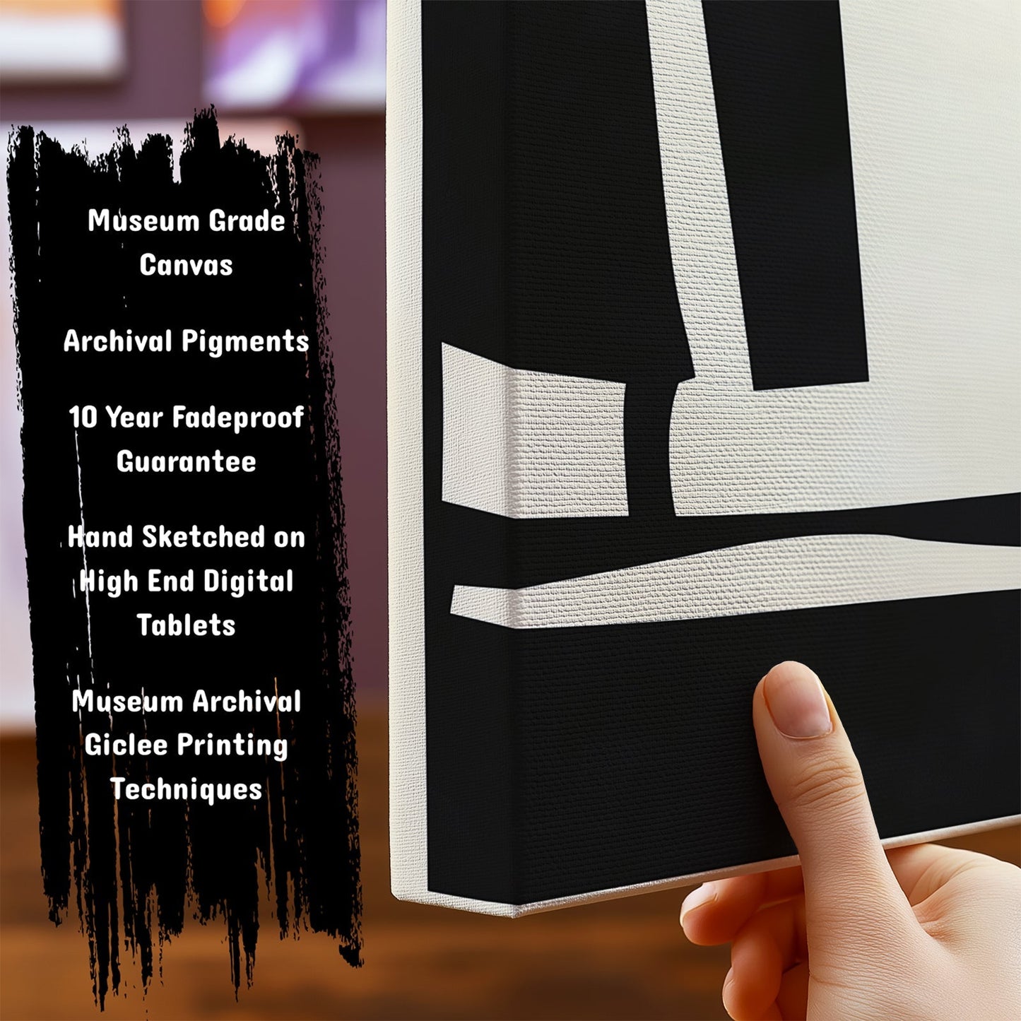 Important Features of our Abstract ArtworksCoral Geometry by NYC Abstract