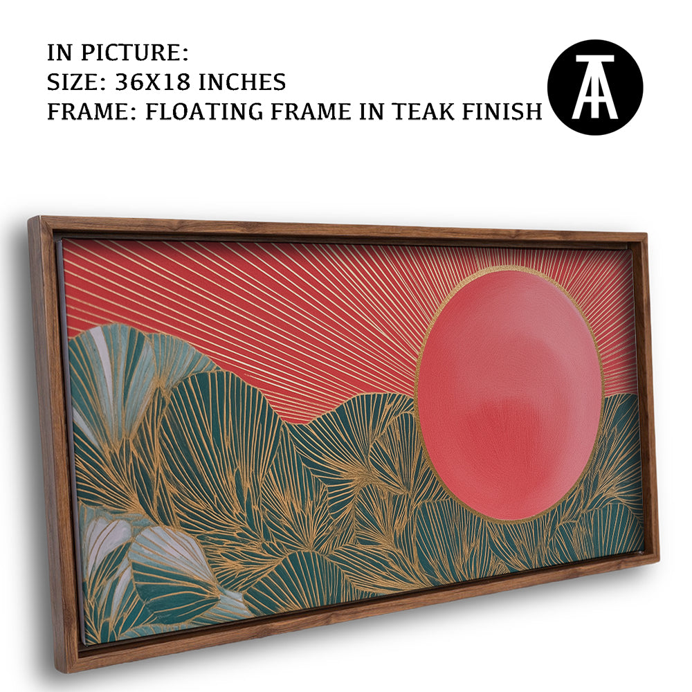 Artwork in Floating Frame