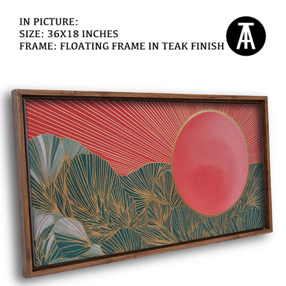 Artwork in Floating Frame