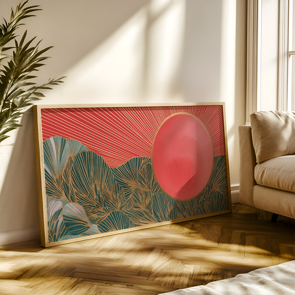 Majestic Painting in a Lifestyle Setting