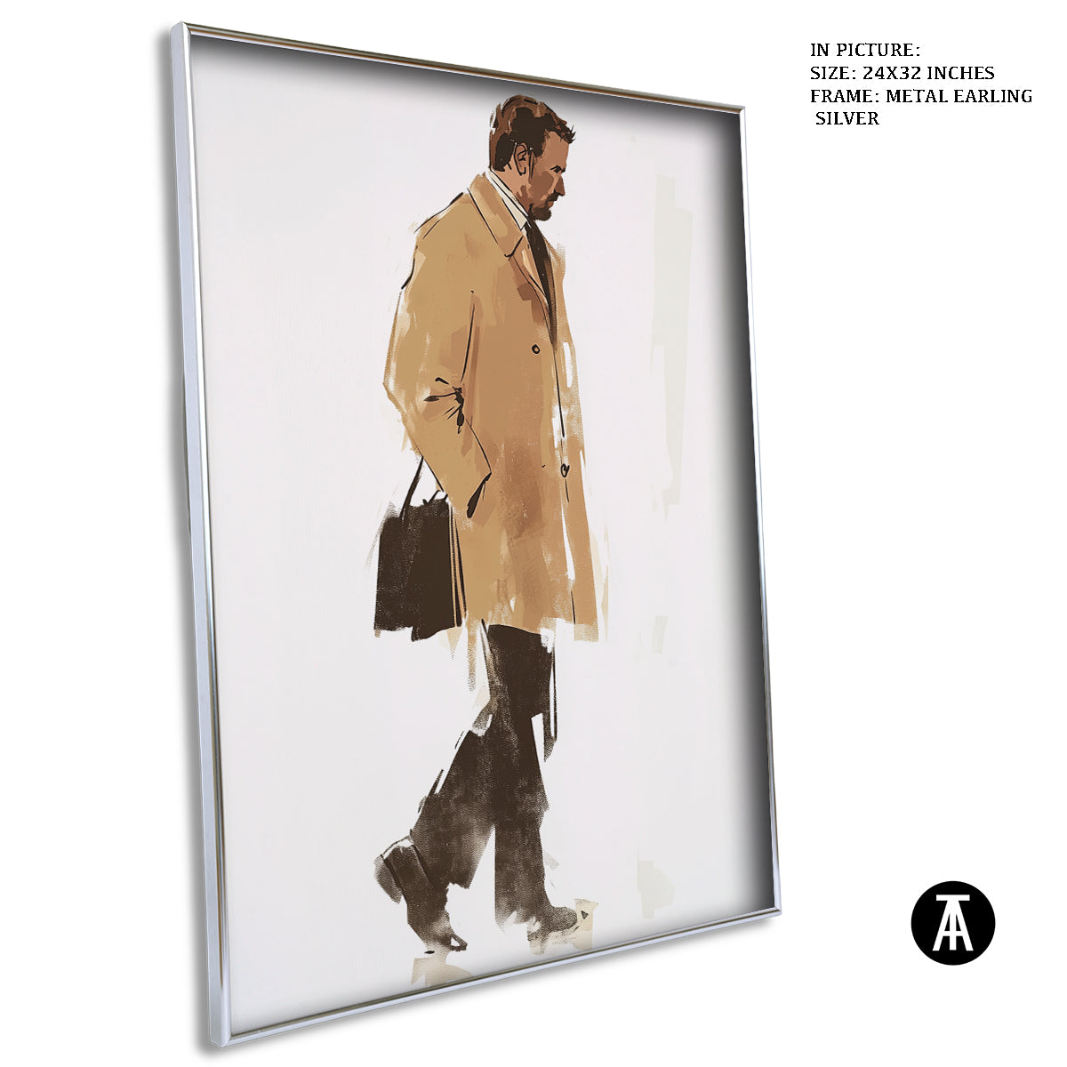 Artwork in Black Frame