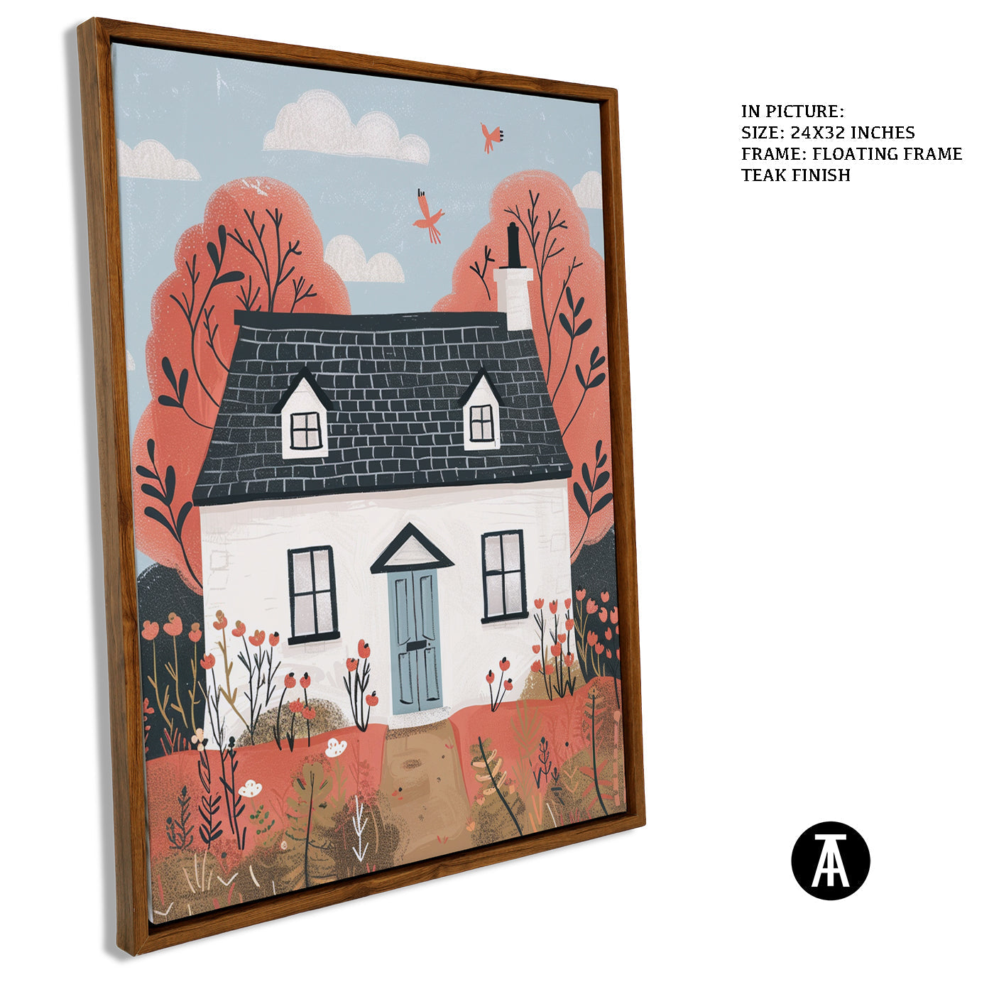 Artwork in Floating Frame