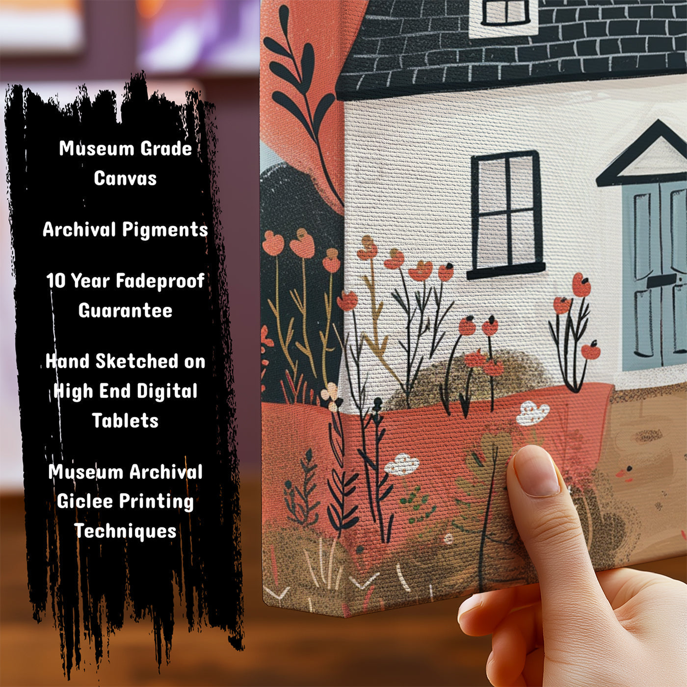 Information about Boho Art Canvas Art Print