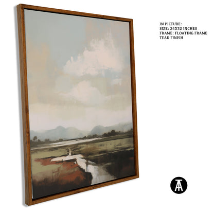 Artwork in Floating Frame