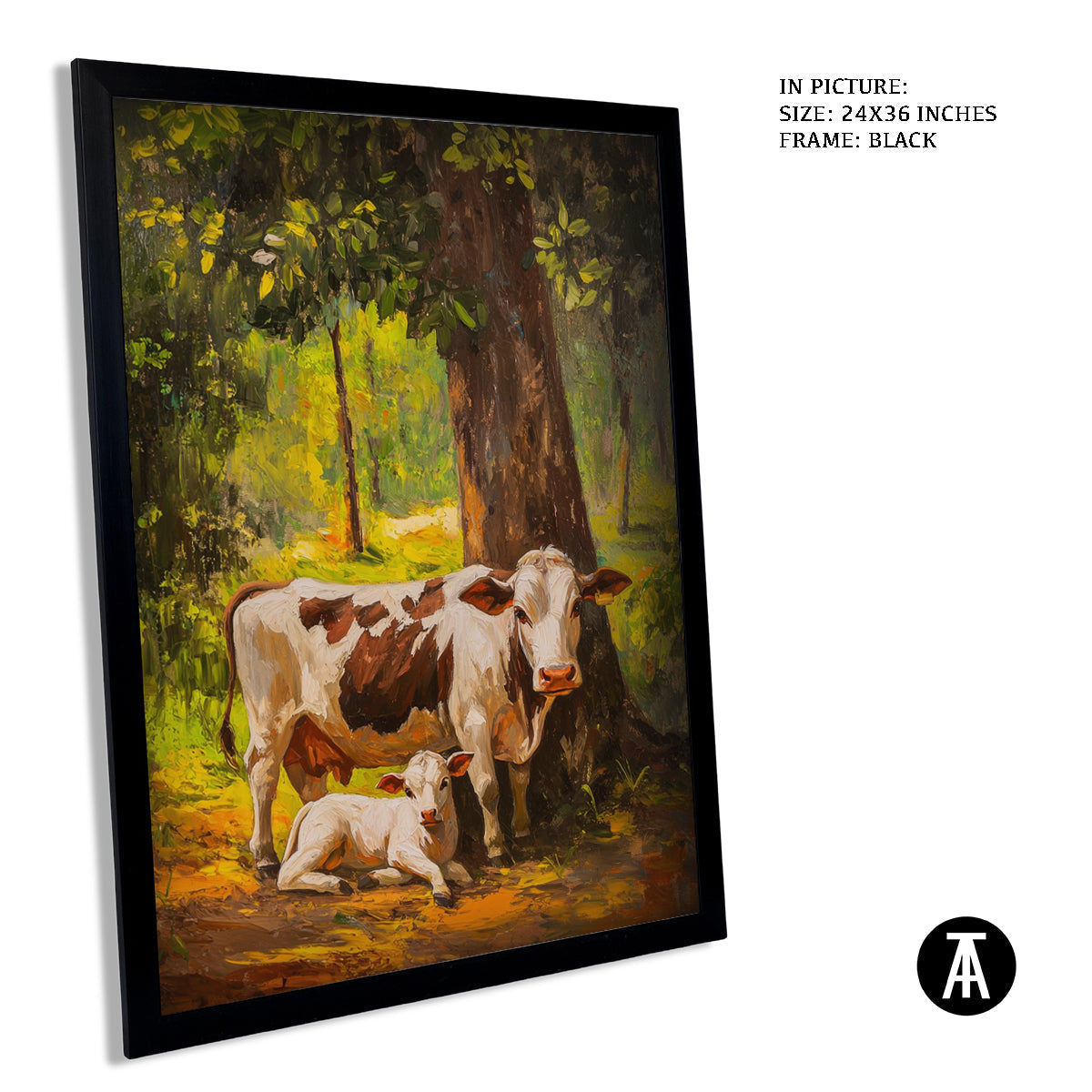 Artwork in Black Frame