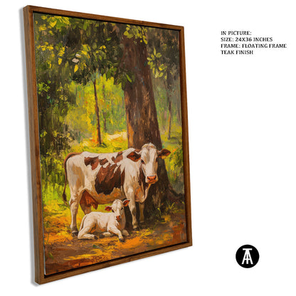 Artwork in Floating Frame