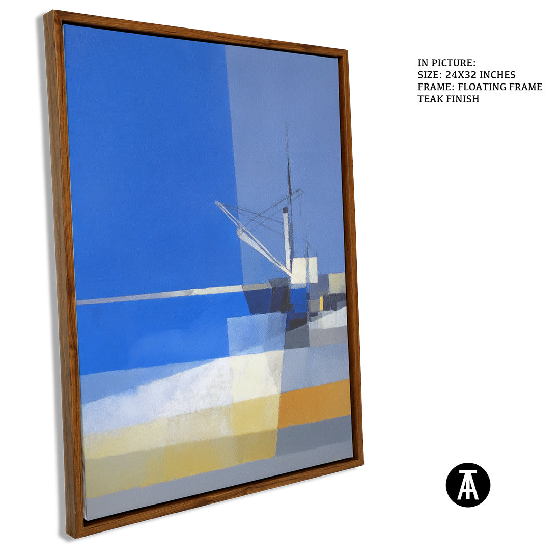 Artwork in Floating Frame