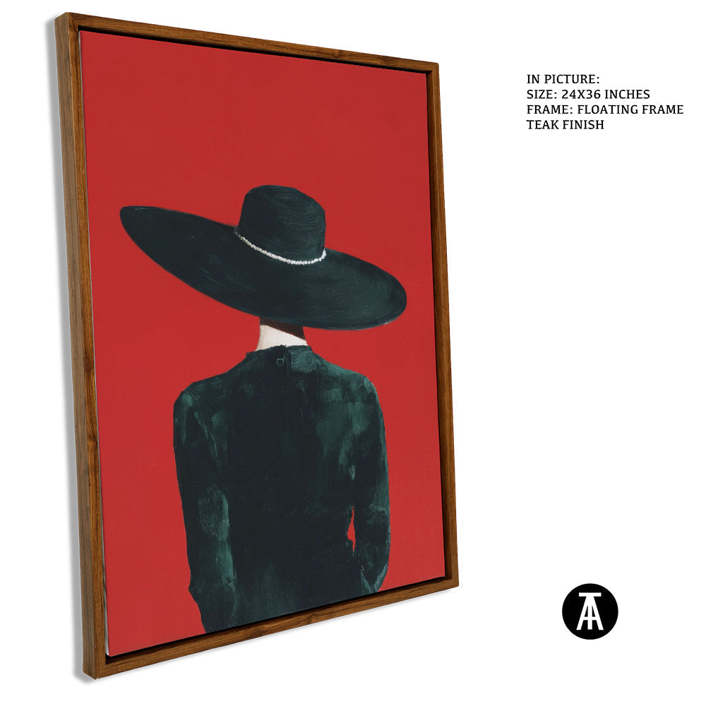 Artwork in Floating Frame