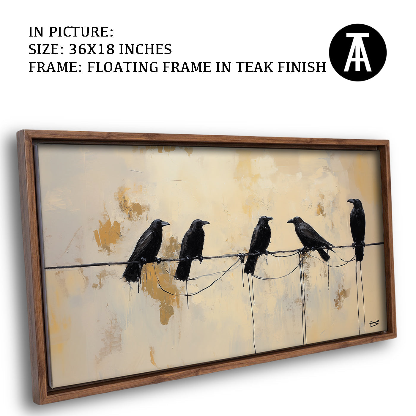 Artwork in Floating Frame
