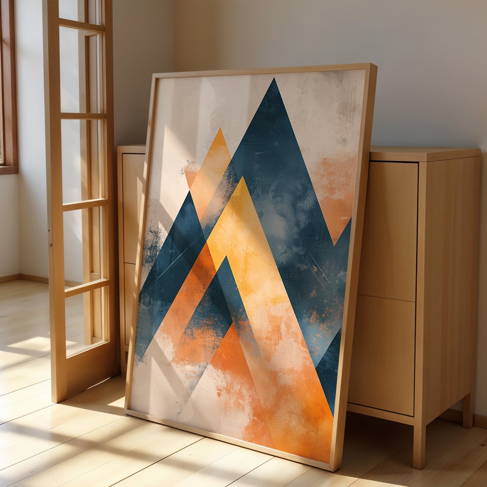 Abstract Painting for Home Crystalline by NYC Abstract