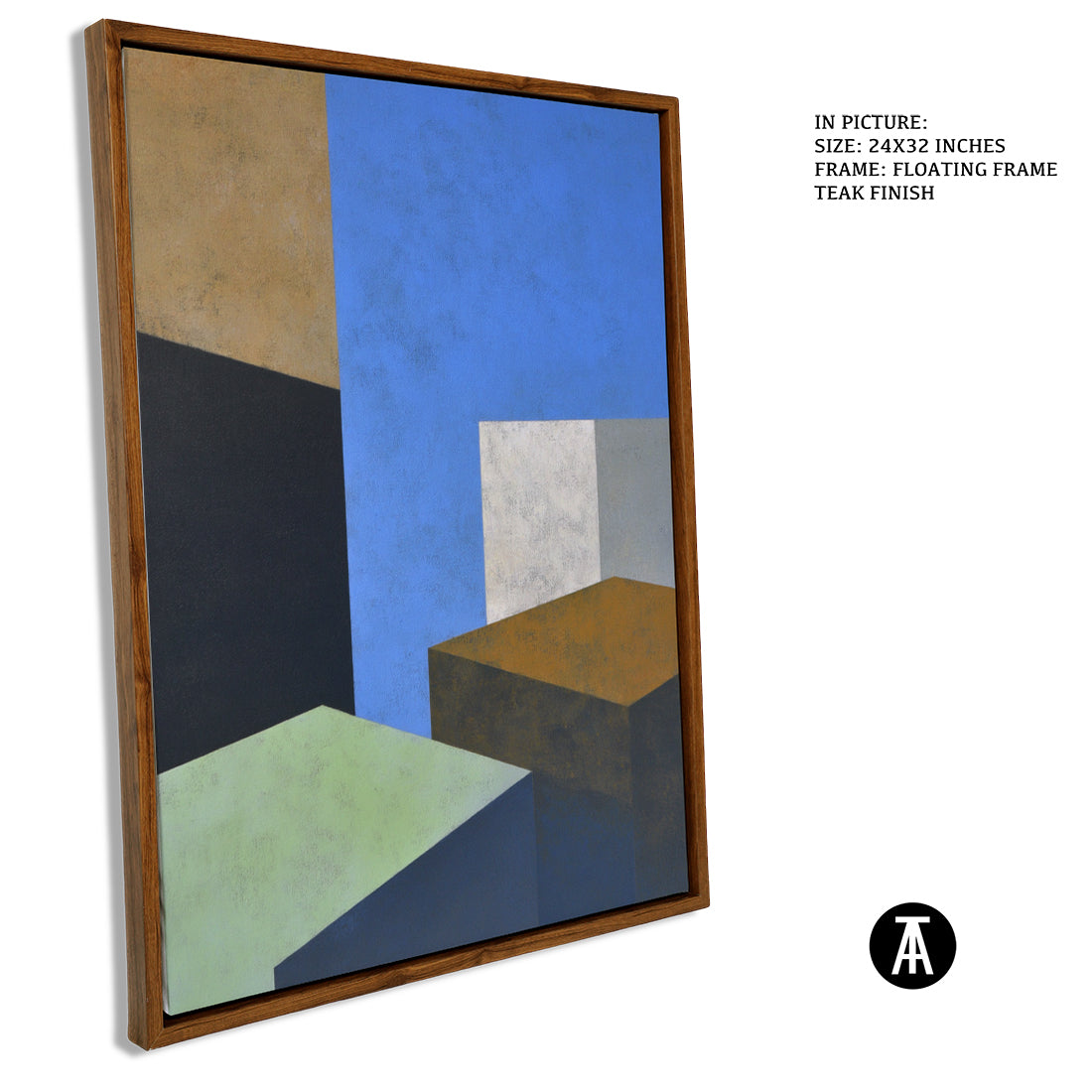Artwork in Floating Frame