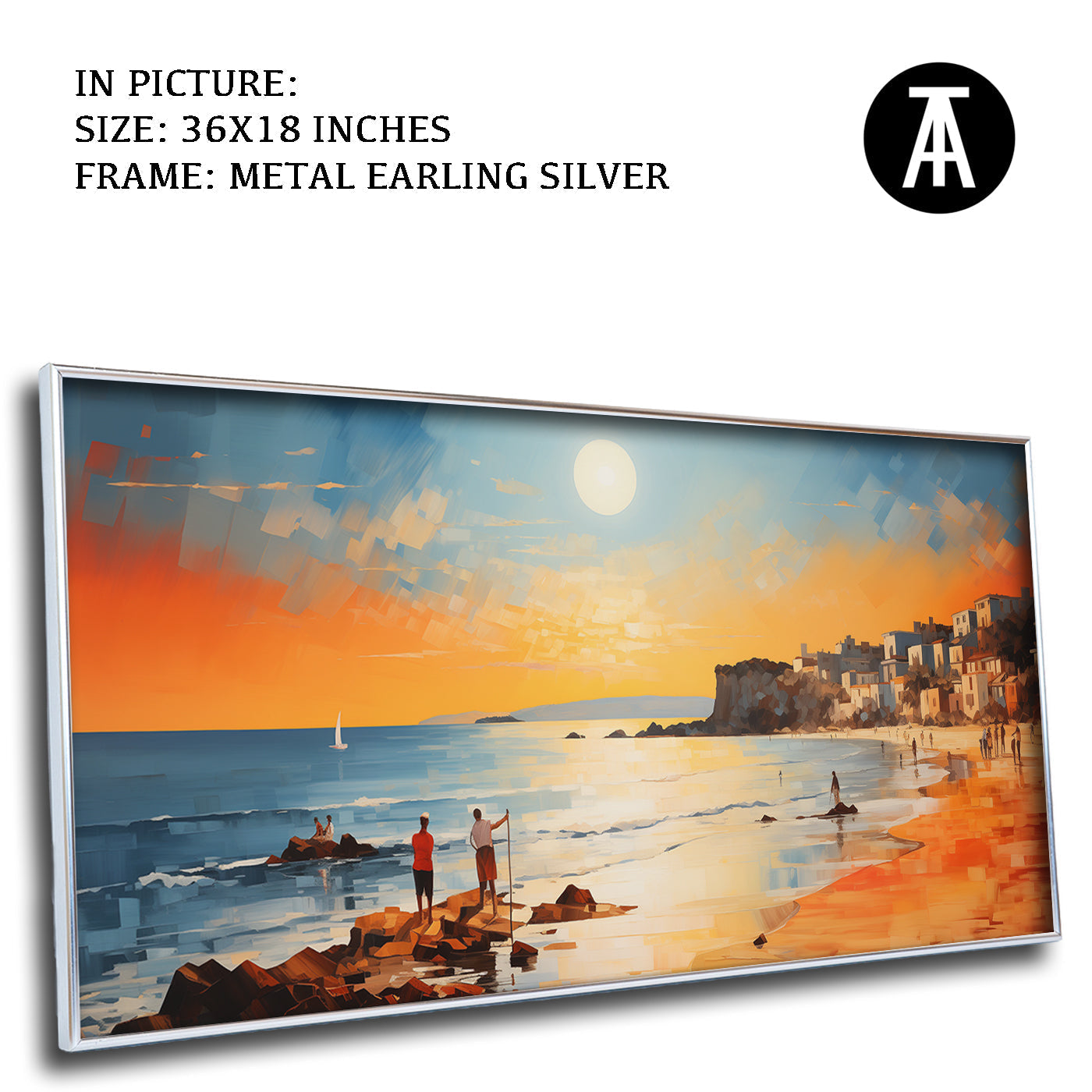Artwork in Black Frame