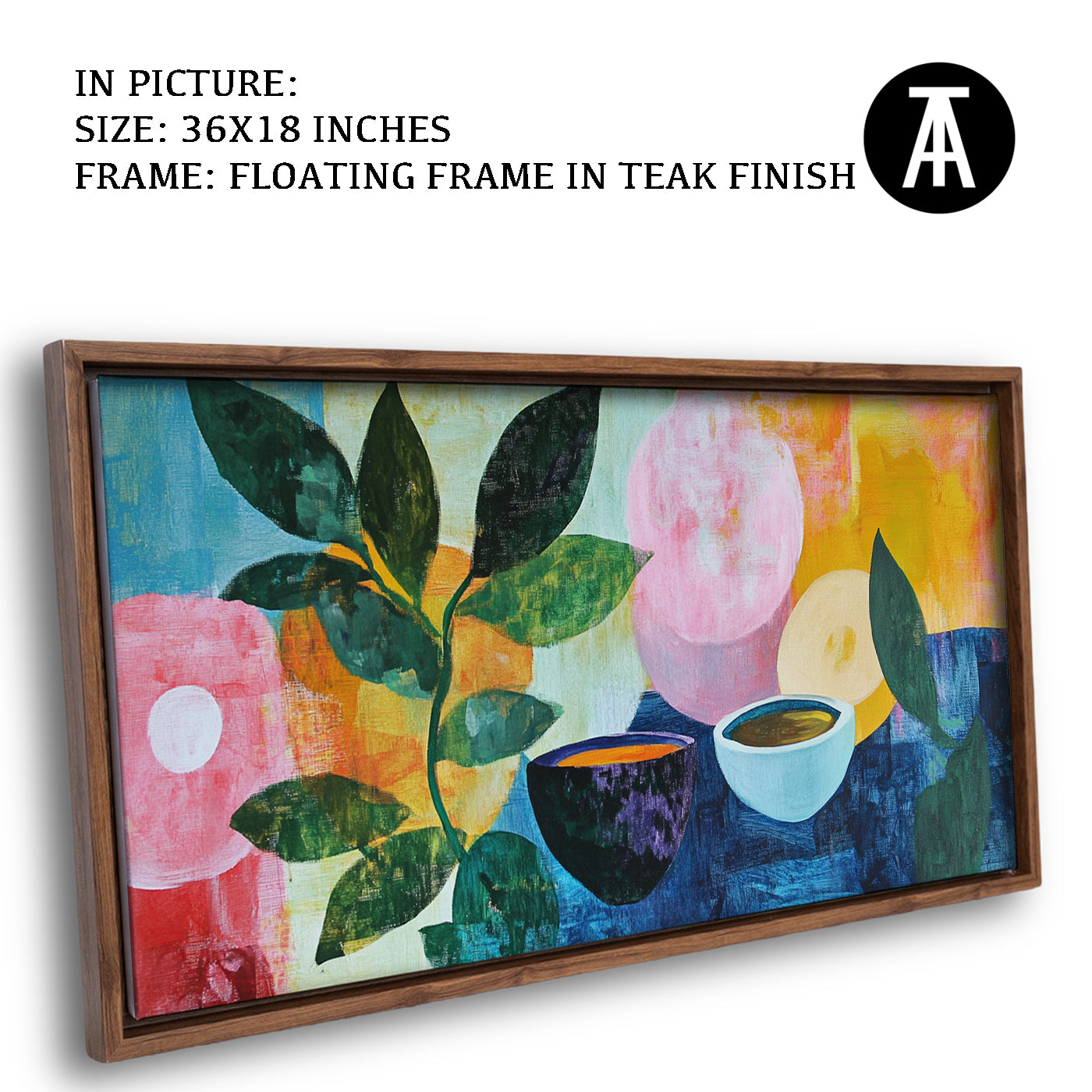 Artwork in Floating Frame