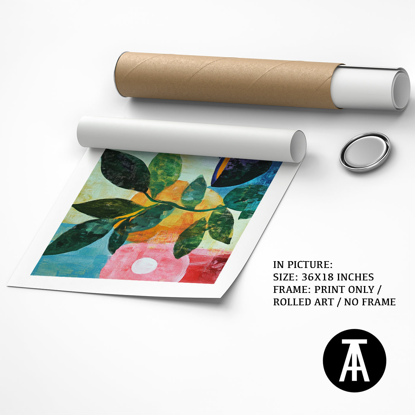 Artwork as Print Only or Rolled Art