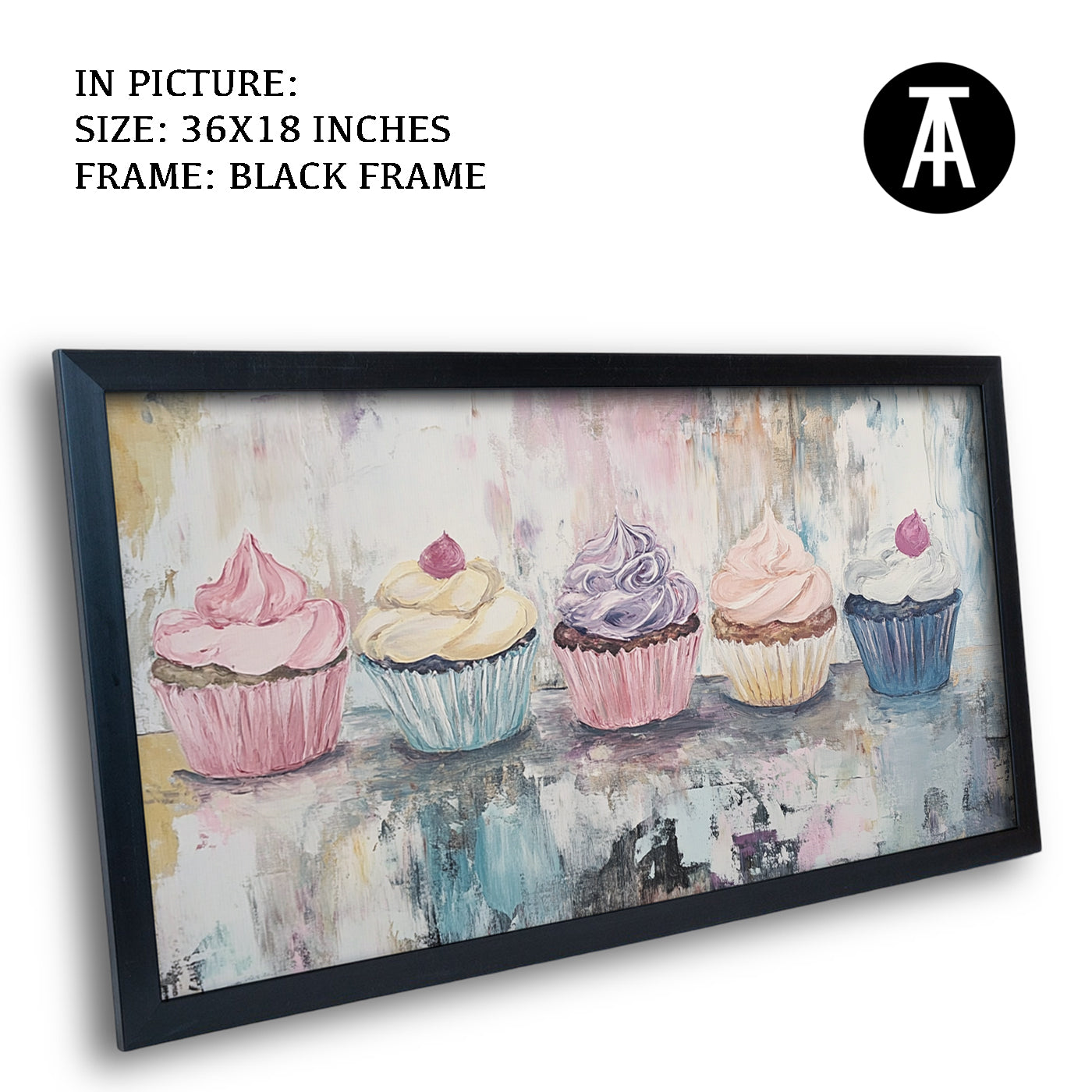 Artwork in Metal Earling Silver Frame