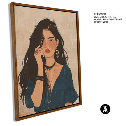 Artwork in Floating Frame