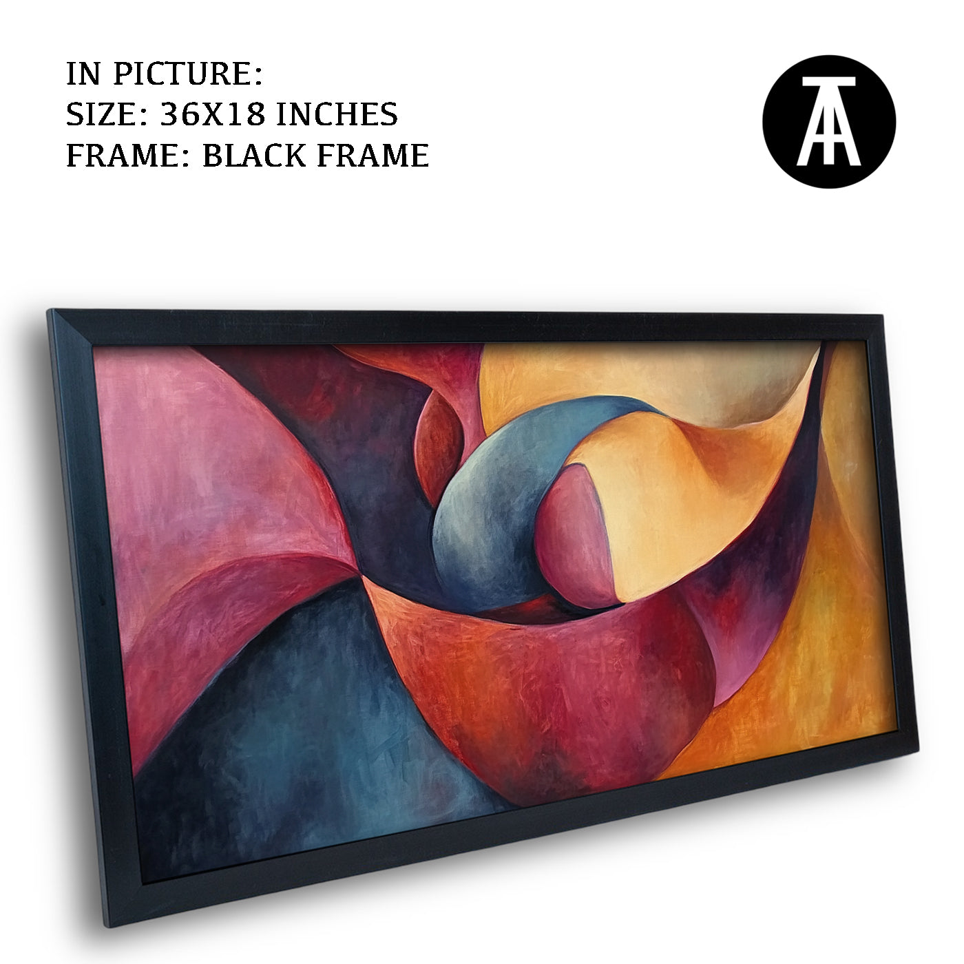 Artwork in Metal Earling Silver Frame