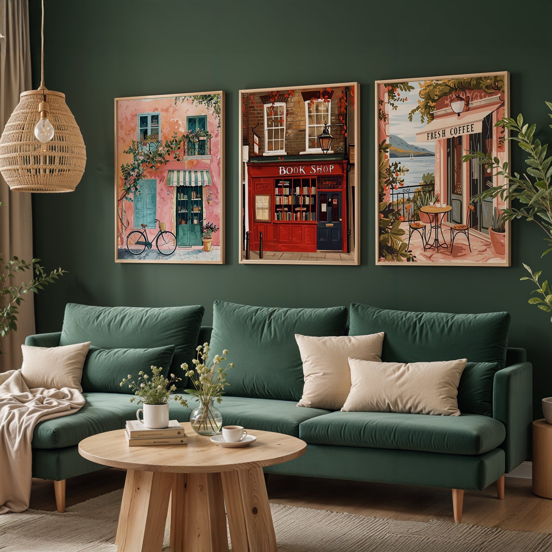 Gallery Wall Set in Lifestyle Setting
