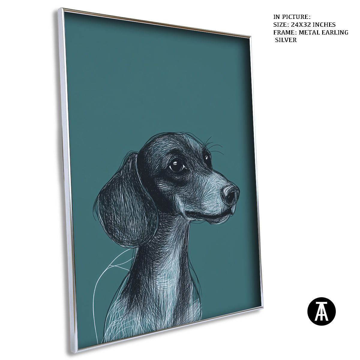 Artwork in Black Frame
