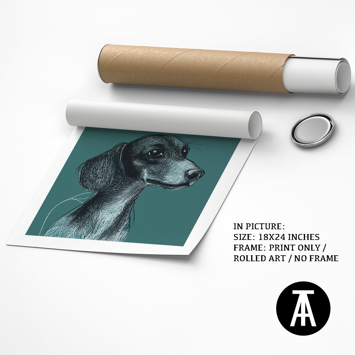 Artwork as Print Only or Rolled Art