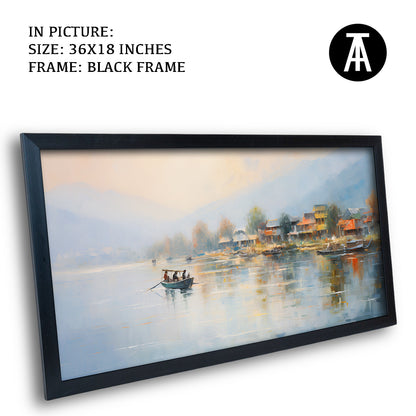 Artwork in Metal Earling Silver Frame
