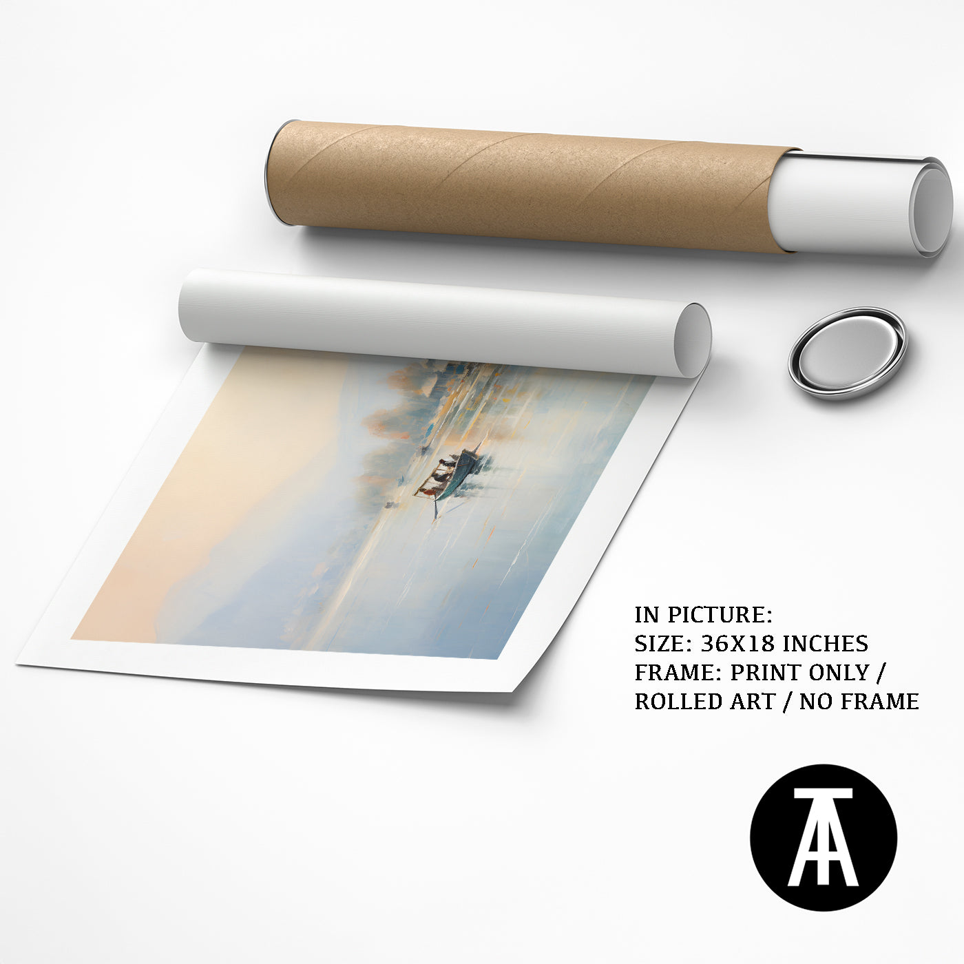 Artwork as Print Only or Rolled Art