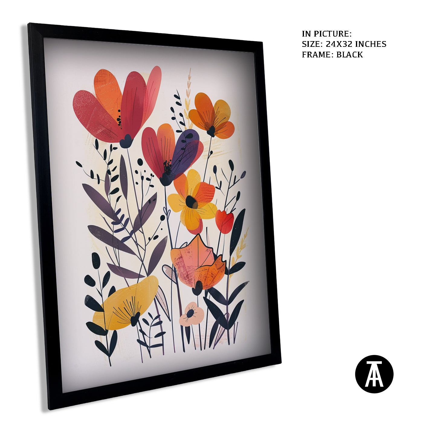 Artwork in Black Frame