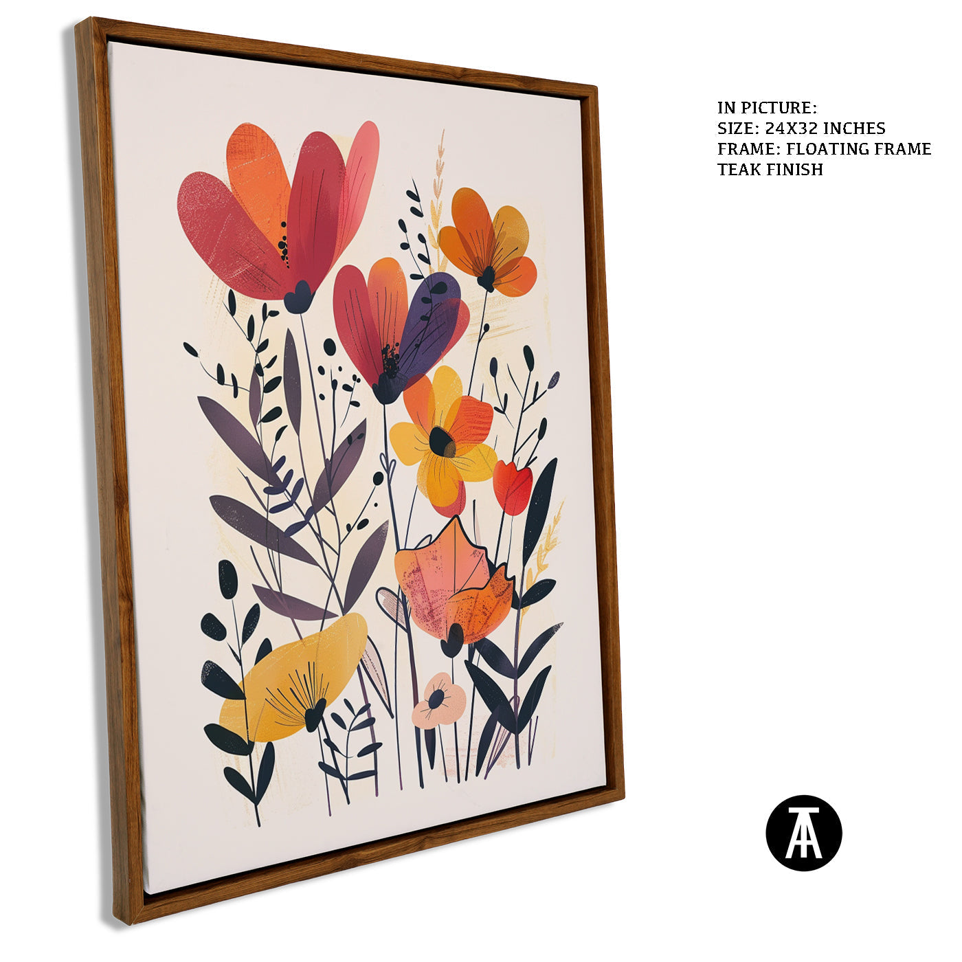 Artwork in Floating Frame