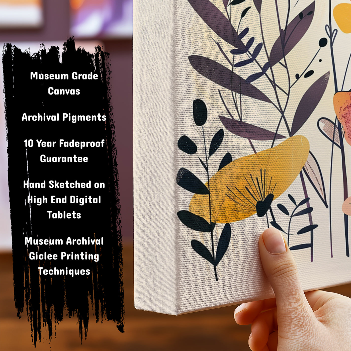 Information about Boho Art Canvas Art Print