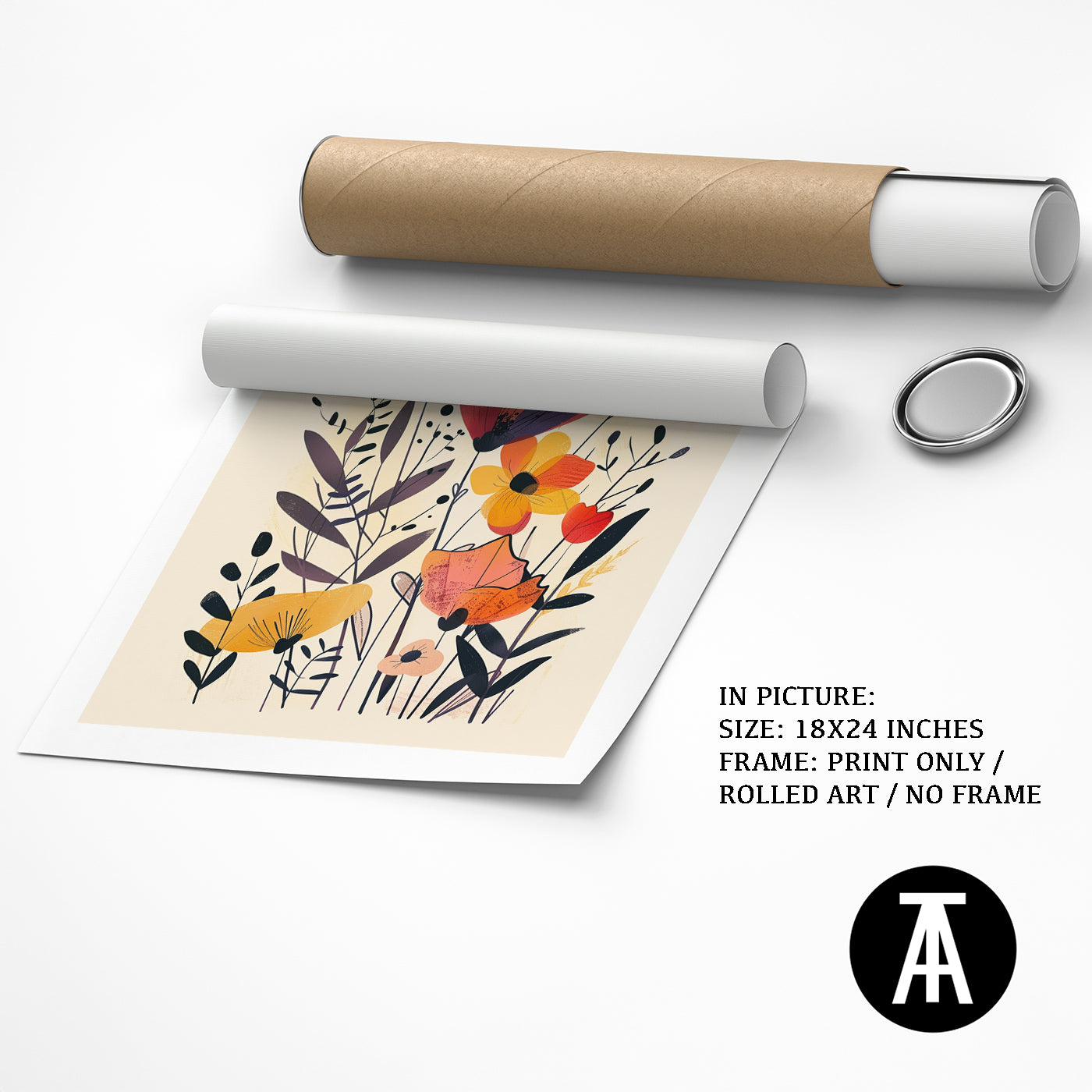 Artwork as Print Only or Rolled Art