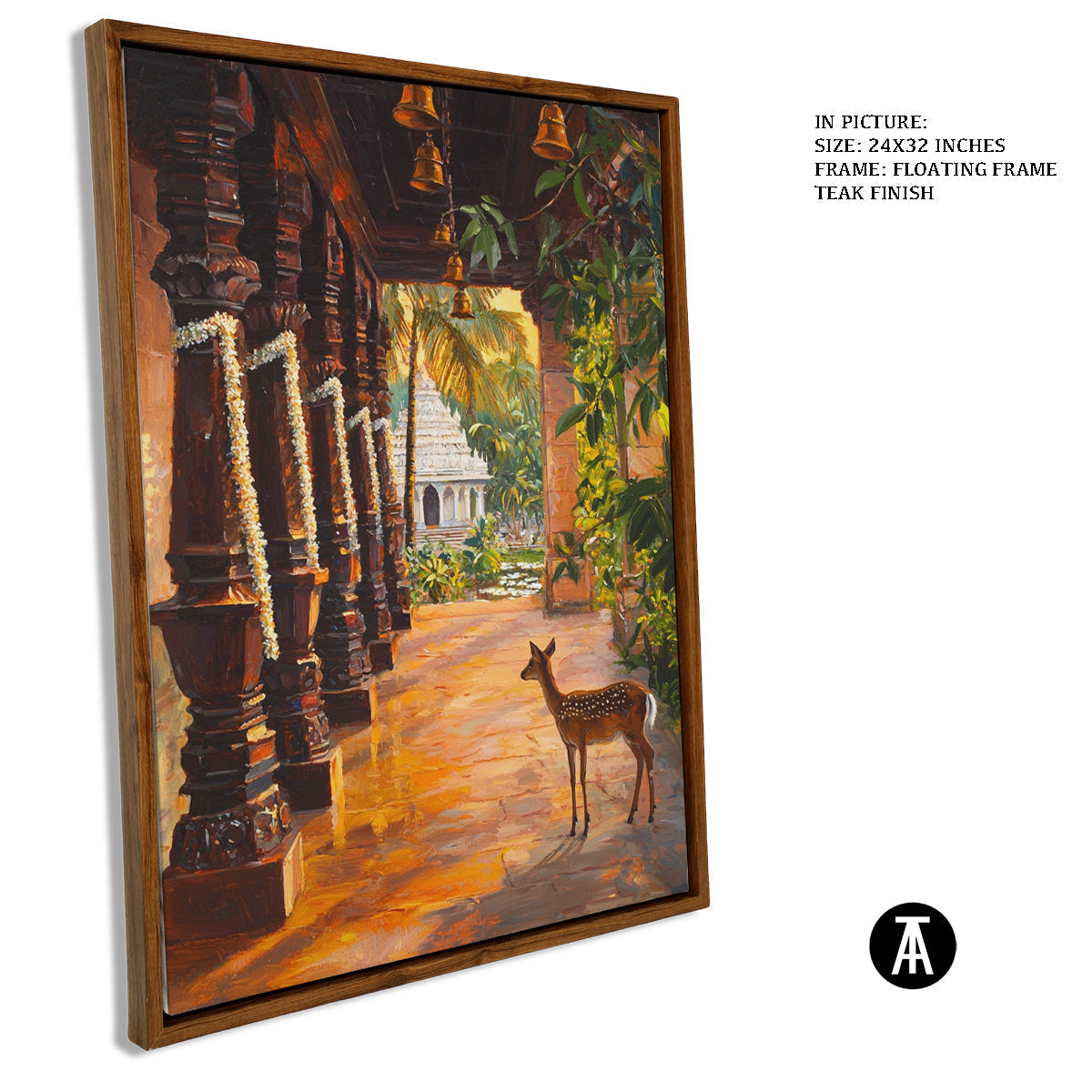 Artwork in Floating Frame