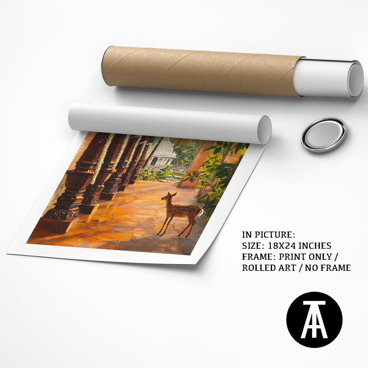Artwork as Print Only or Rolled Art