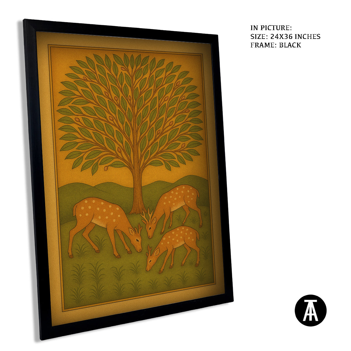 Artwork in Black Frame