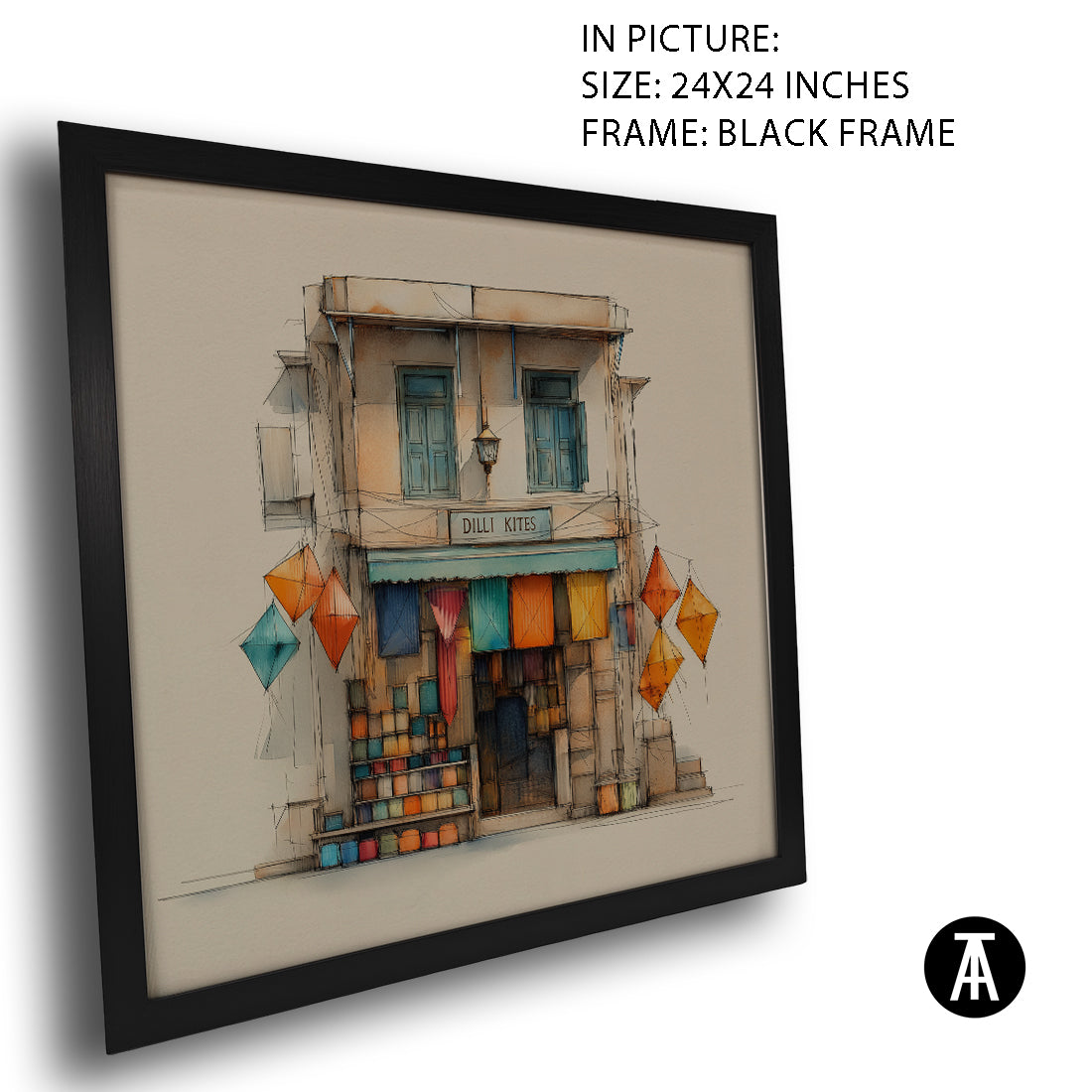 Artwork in Black Frame