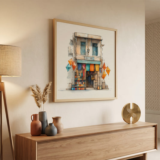 Indian Art in a Lifestyle Setting