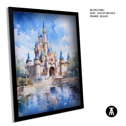 Artwork in Metal Earling Silver Frame