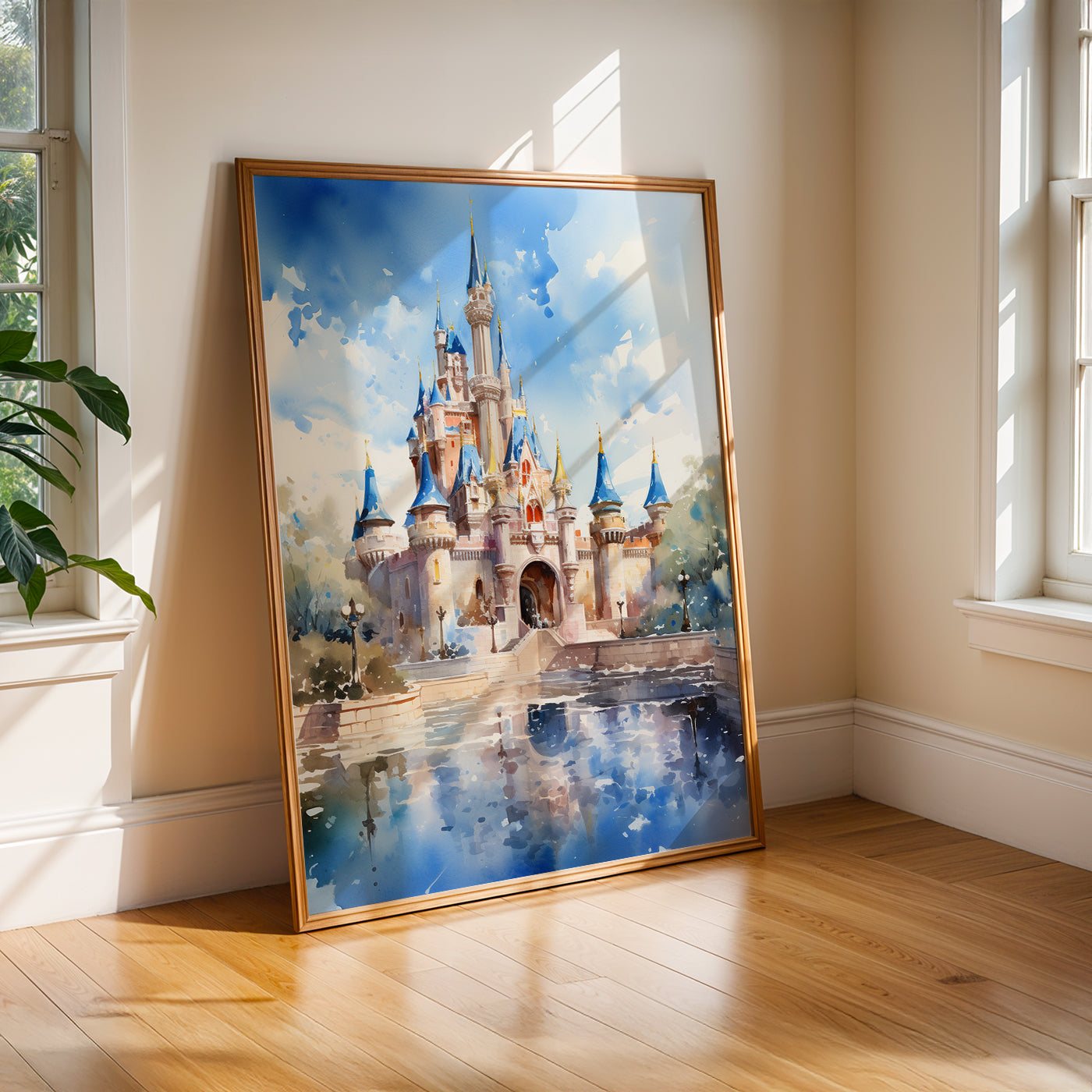 California Painting in a Lifestyle Setting