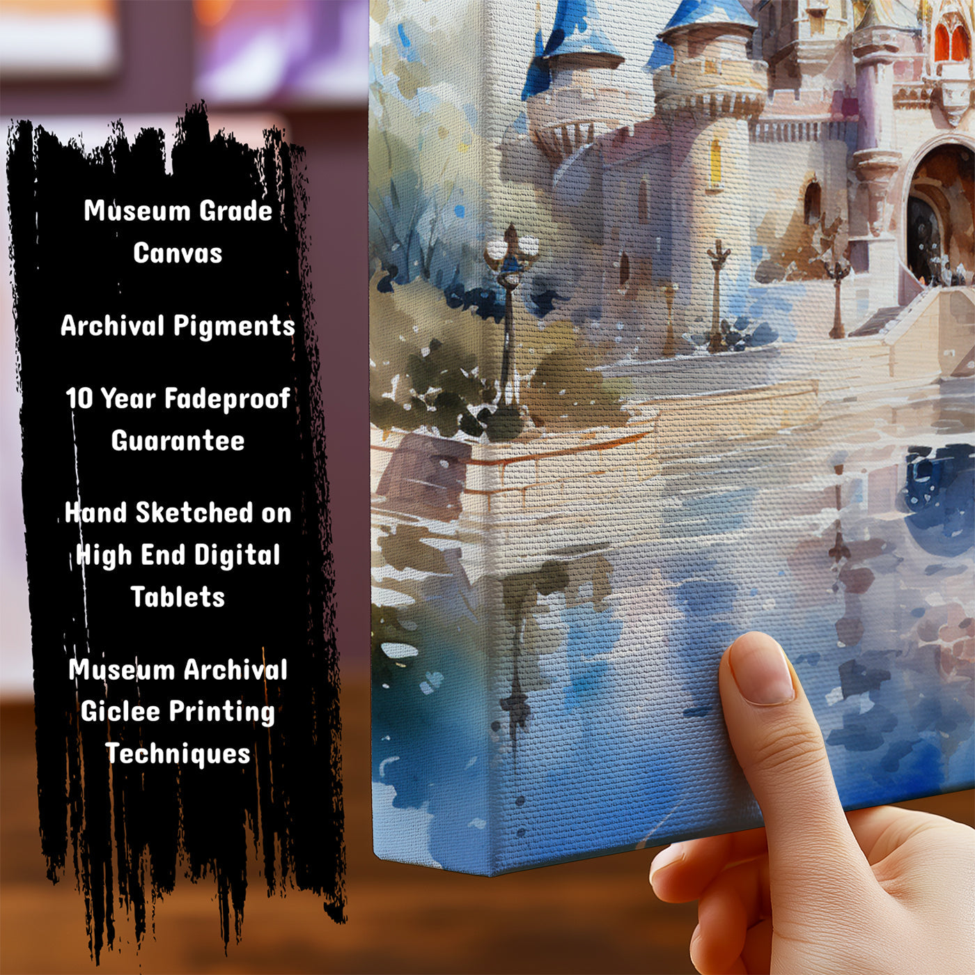 Information about California Canvas Art Print