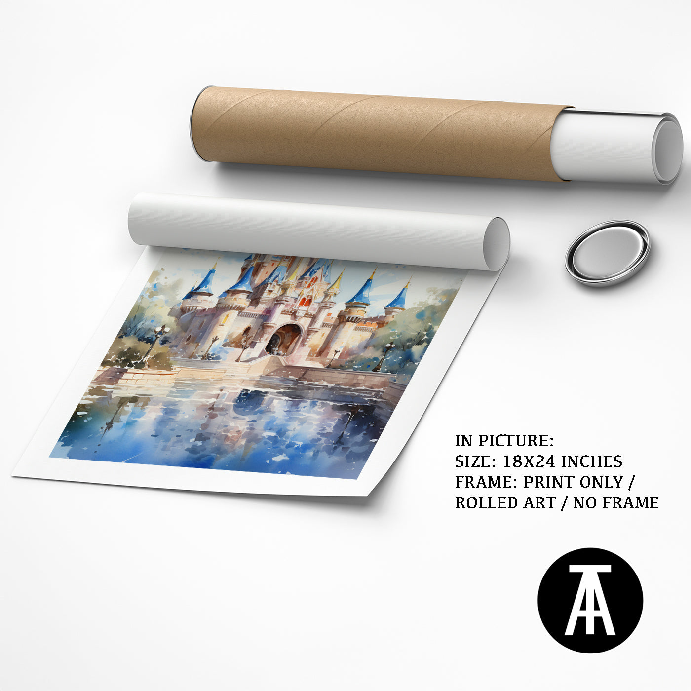 Artwork as Print Only or Rolled Art
