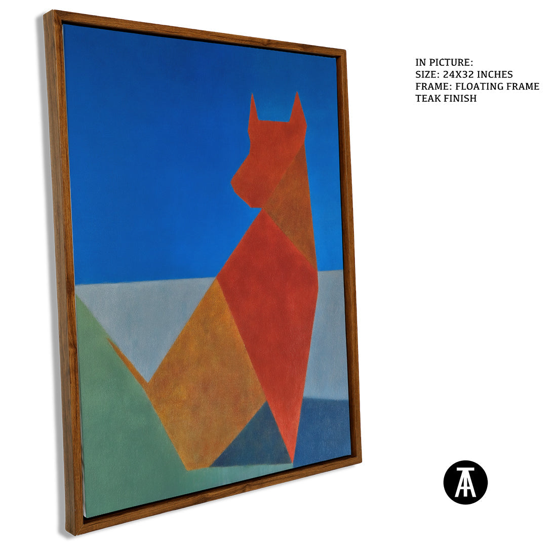 Artwork in Floating Frame
